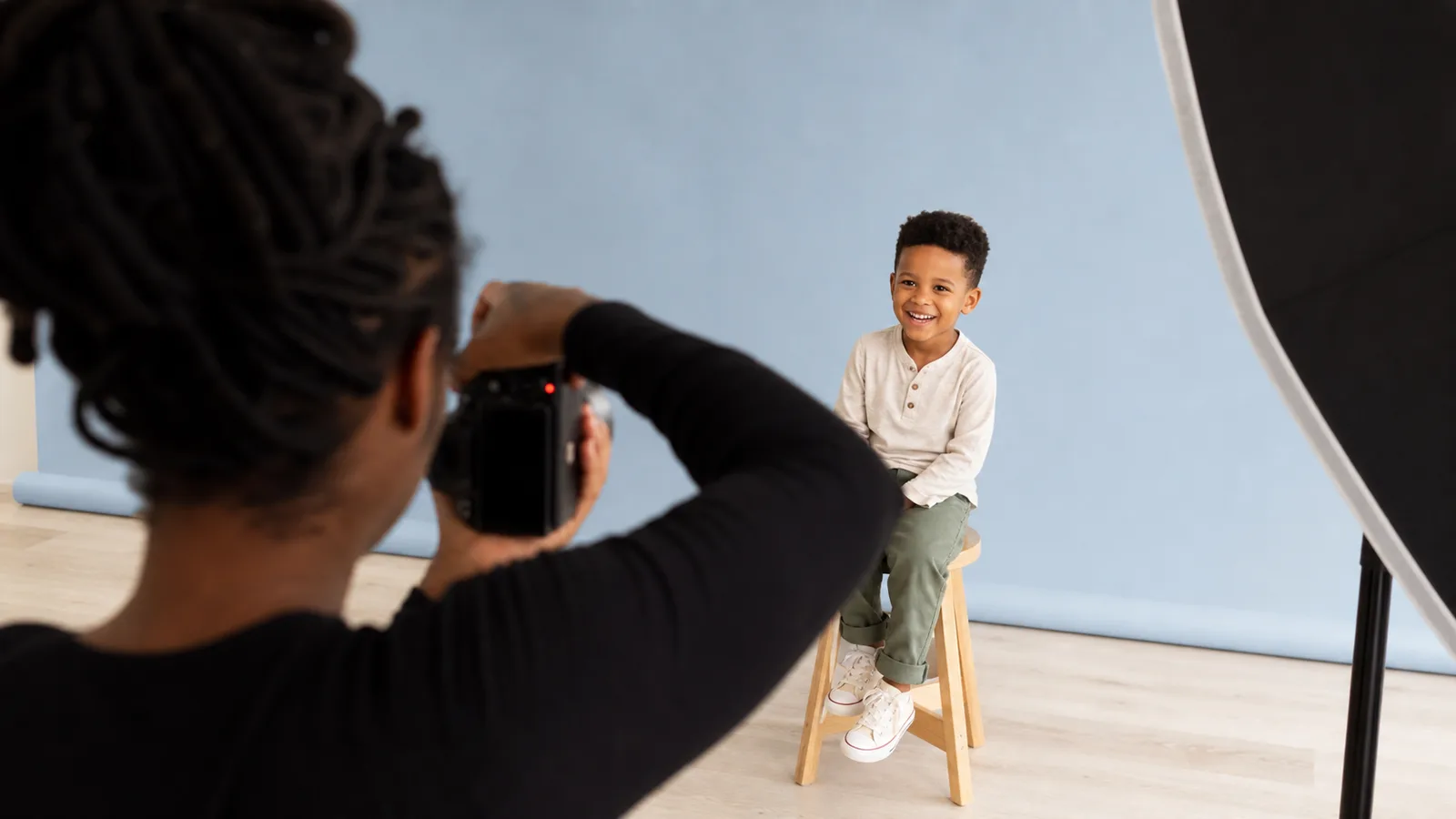LovelaceMedia studio portrait session